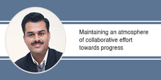 Maintaining an atmosphere of collaborative effort towards progress